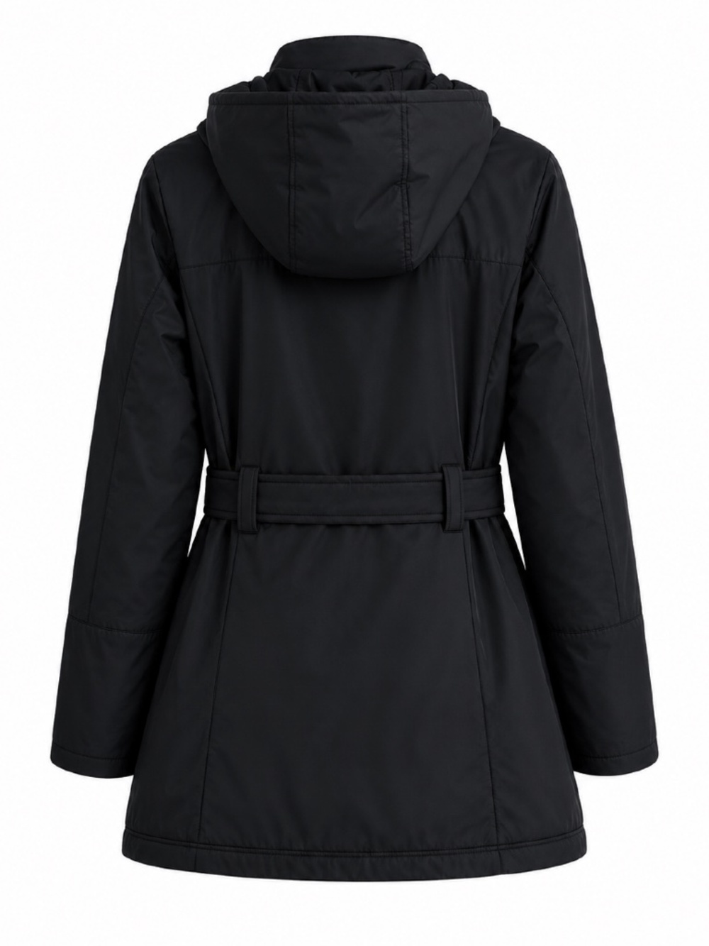 Gucci Belted Hooded Parka‎ Coat Size 44 - Picture 2 of 7